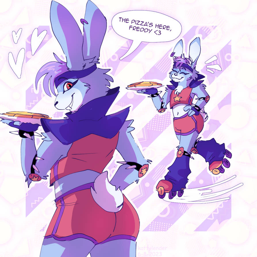 Glamrock Bonnie Fnaf Fanart By KattyLender On DeviantArt glamrock-bonnie-fnaf-fanart-by-kattylender-on-deviantart