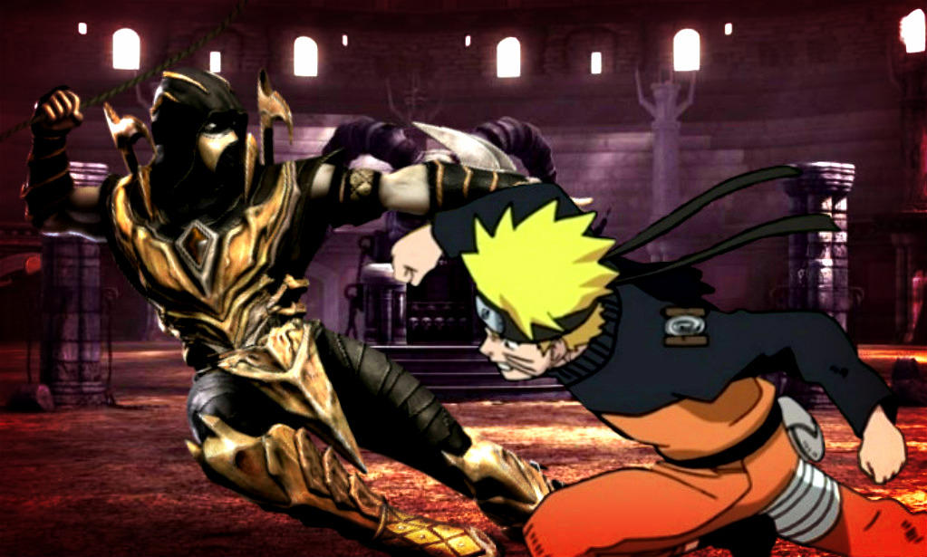 Scorpion Vs Naruto by yugiohplayer on DeviantArt