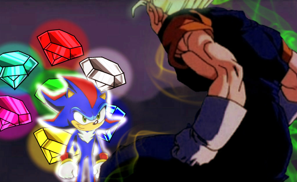 Sonic and Shadow FUSION, Shadic The Hedgehog vs Gogeta