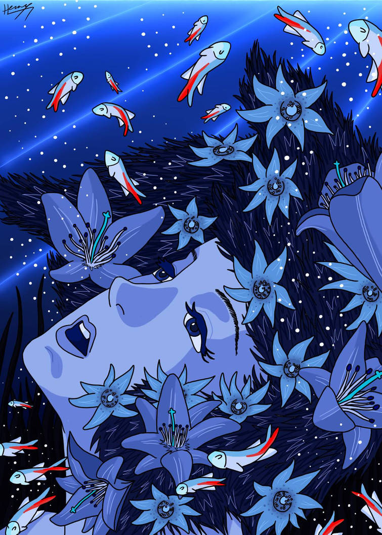 Perfect blue (fanart by Third eye) by Thirdeyeopen11 on DeviantArt