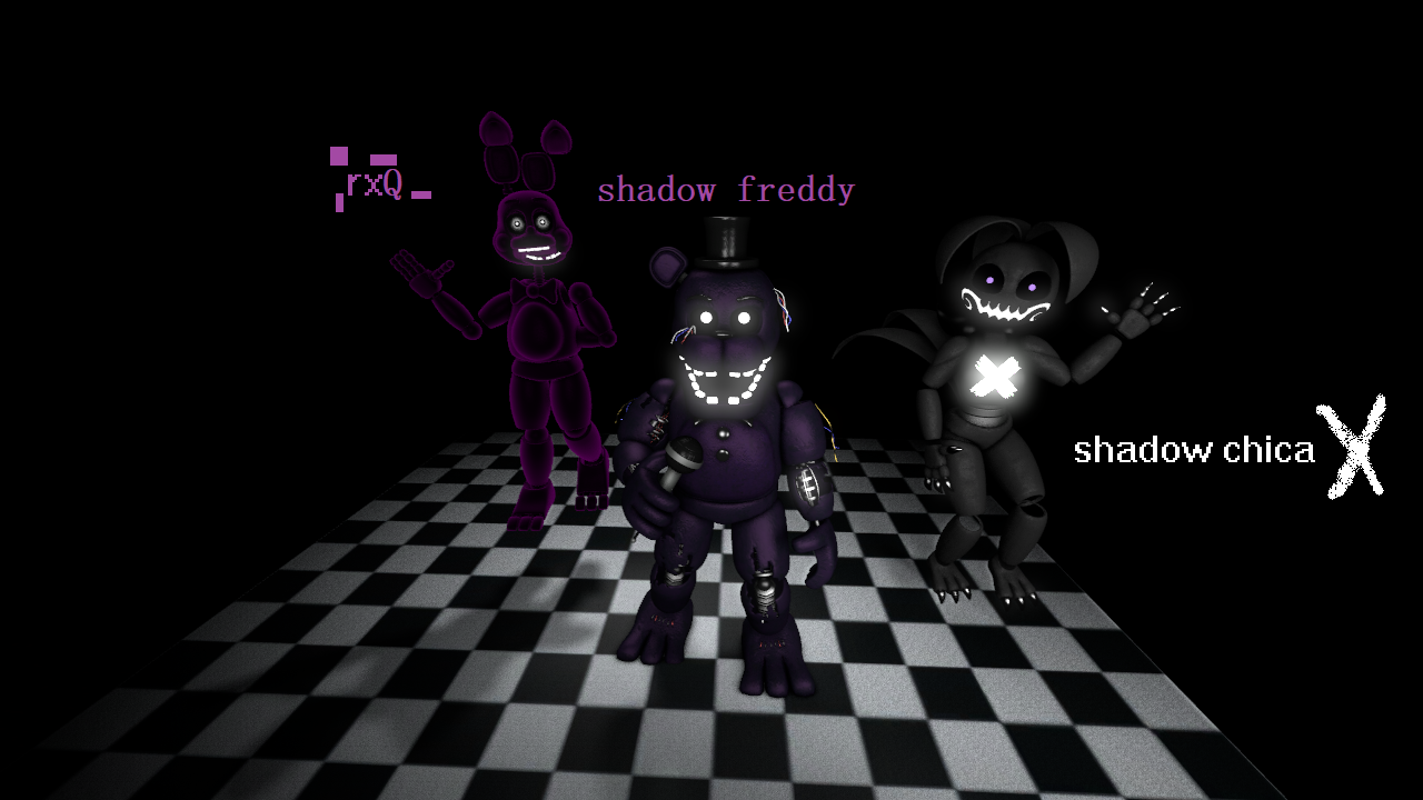 FNaF2/SFM) Shadow Fredddy by Zoinkeesuwu on DeviantArt