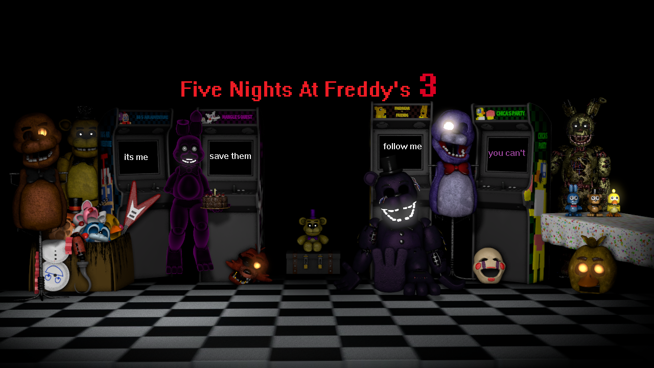 Fnaf 3 Office Redesign by fnafking1987x on DeviantArt