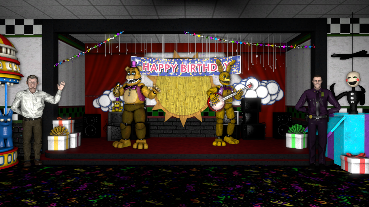 FredBear's Family Diner performance, 1978 : r/fivenightsatfreddys