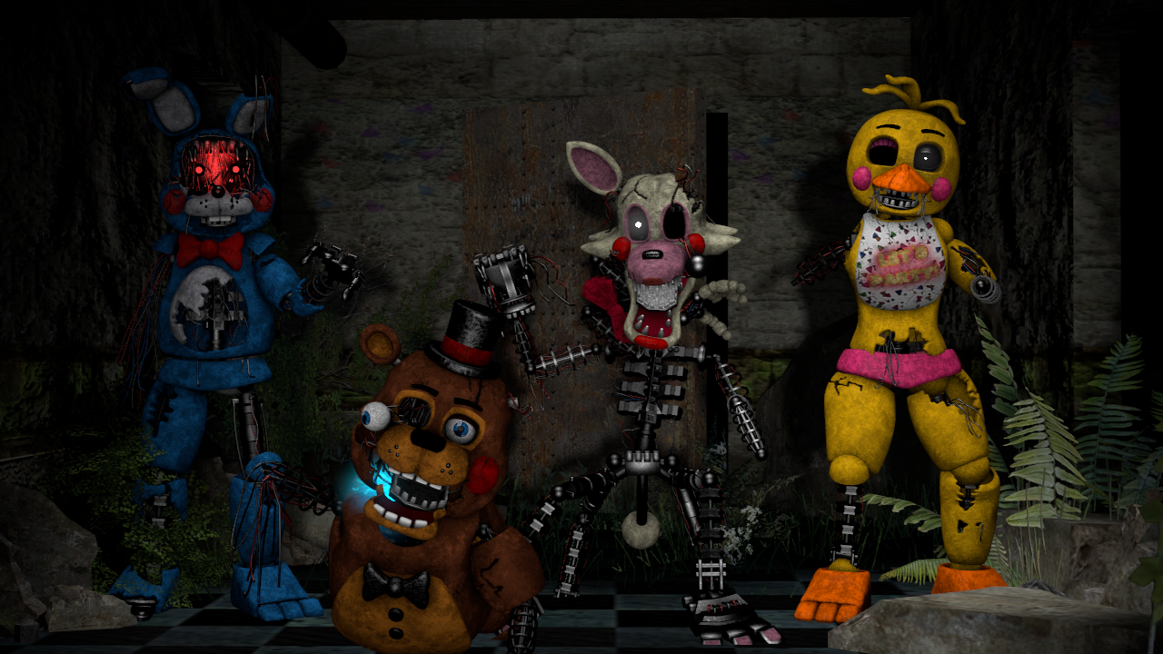 FNaF 2 WITHERED TOY ANIMATRONICS  The Return To Abomination's Fan Game 