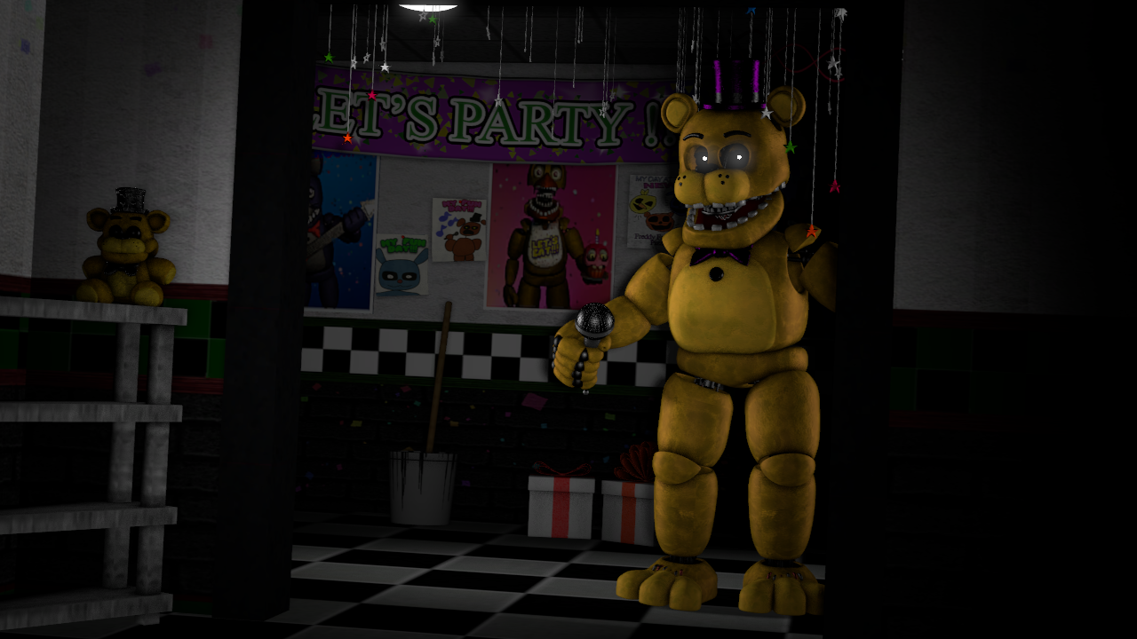 Nightmare Fredbear's UCN Icon Remake by luizcrafted on DeviantArt