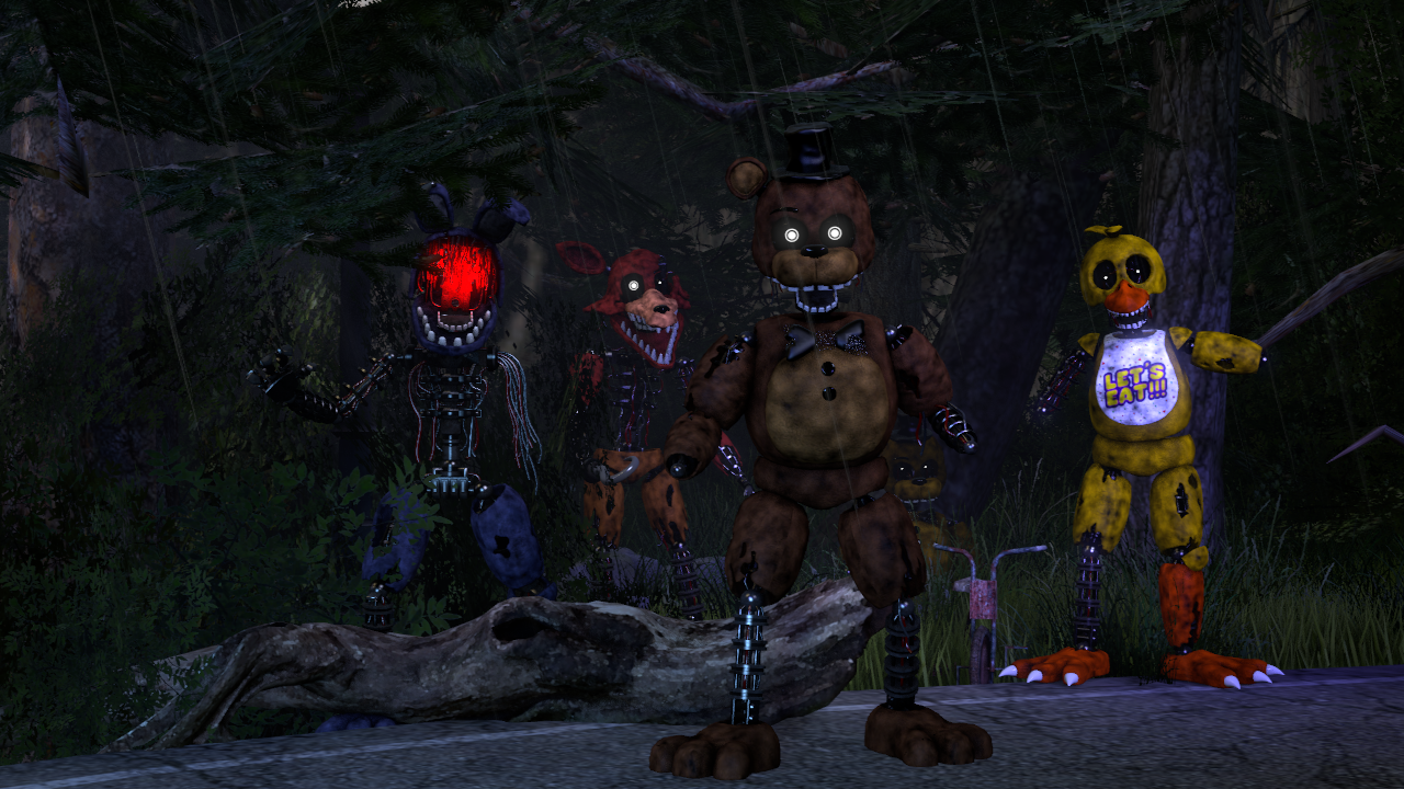 Adventure The Joy of Creation Animatronics by BlackiieFimose on DeviantArt