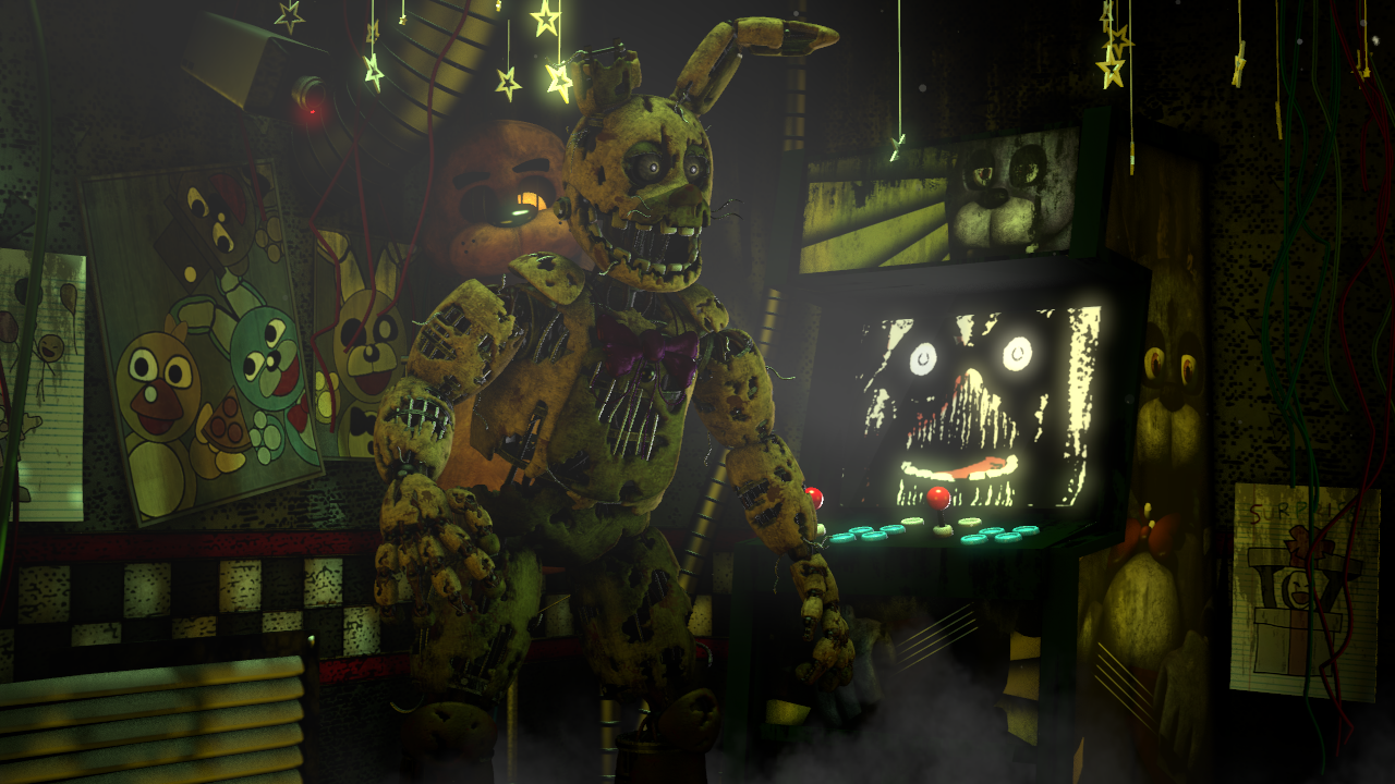 Steam Workshop::Five Nights at Freddy's 3 - Stylized Springtrap