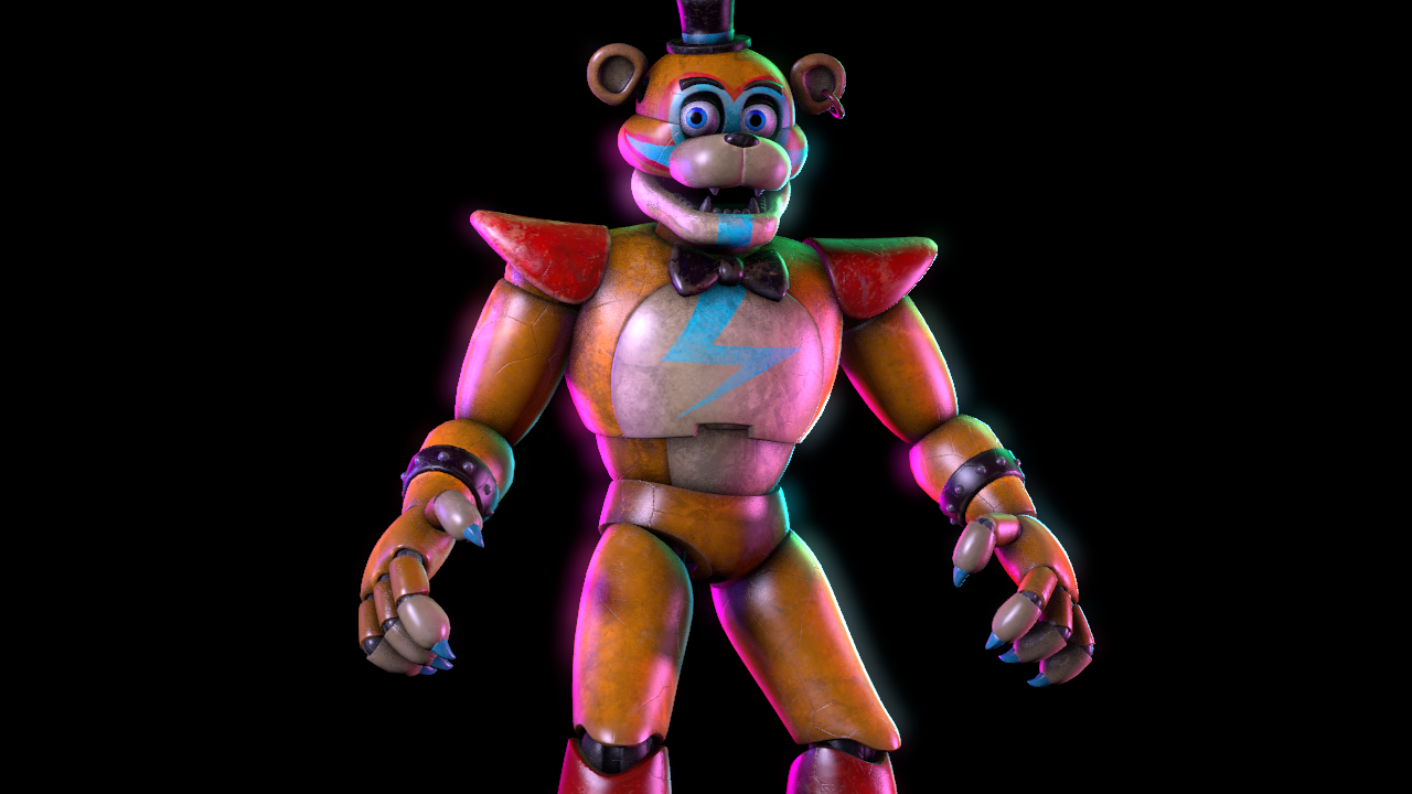 Fnaf 1 Freddy Fazbear Blender Render by JackobMemiarz on DeviantArt