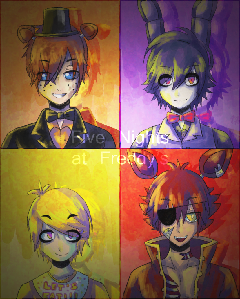 Fnafi FNAF - The Animatronics by StarTheYoshi on DeviantArt