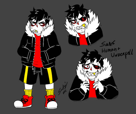 Sans (human+underfell)