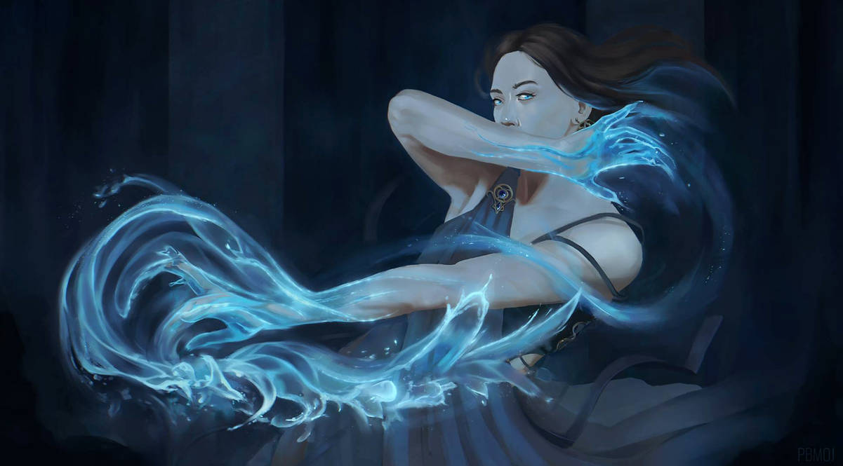 Deviantart Water Element The majestic girl with the power of water element. by acidace26 on ...