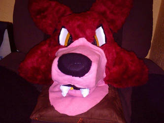 foxy from FNAF fursuit cosplay