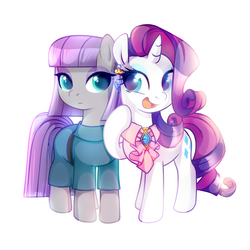 Maud Pie and Rarity