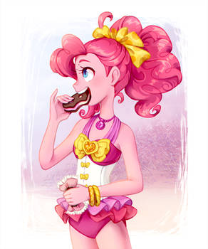 Pinkie and ice cream