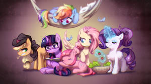 Mane six (mirror universe)