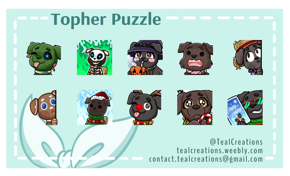 Topher Puppet Commission : Topher Puzzle by TealCreations on DeviantArt