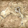 Oblivion Cyrodiil Map - Retextured