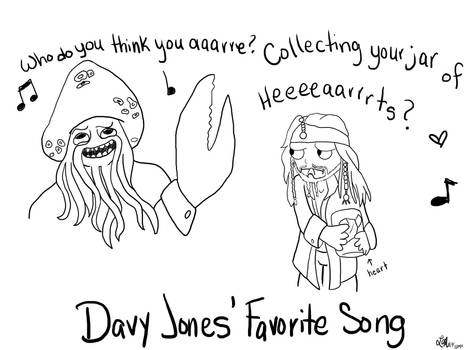 Davy Jones' Favorite Song