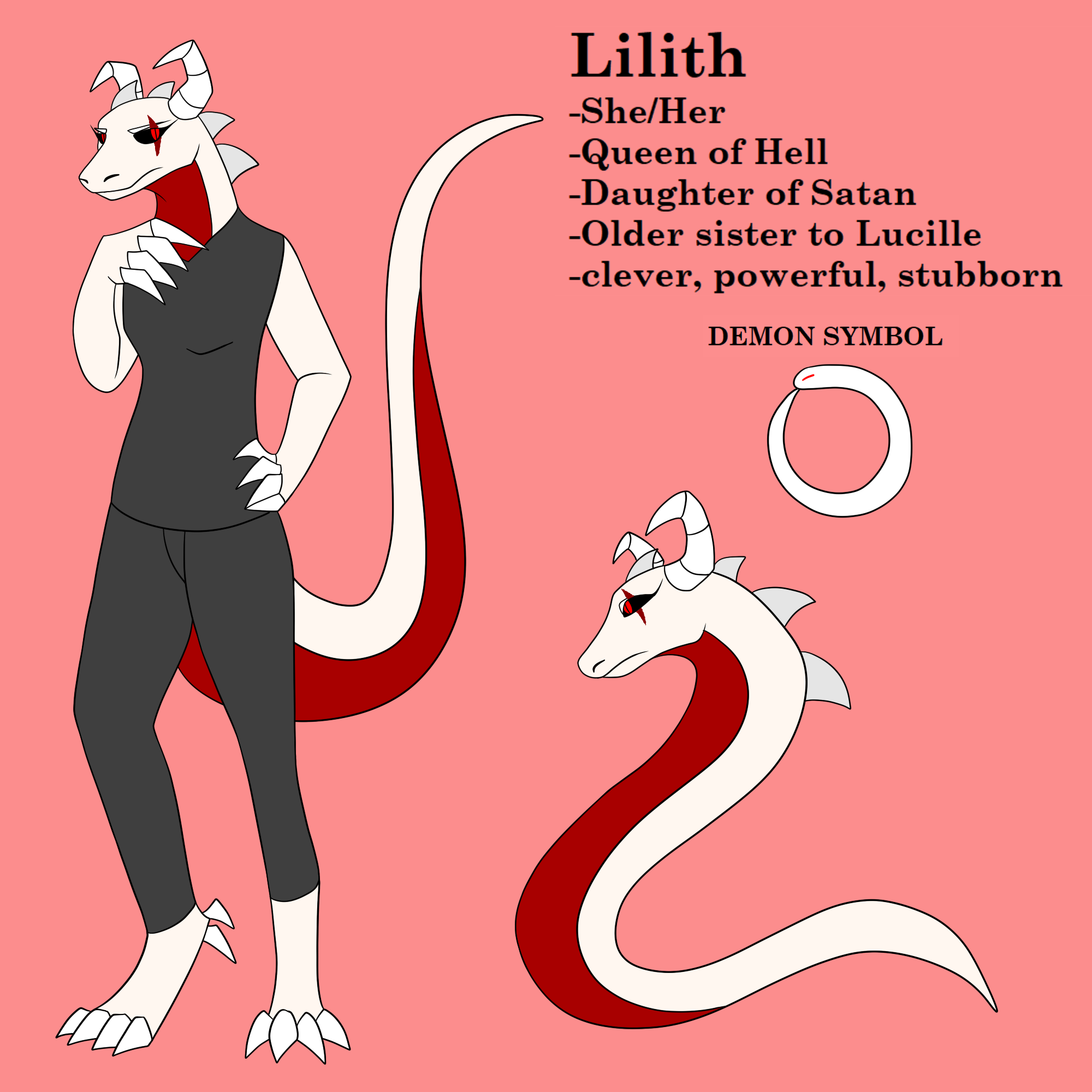 Lilith Reference Sheet by LucioDoodles on DeviantArt