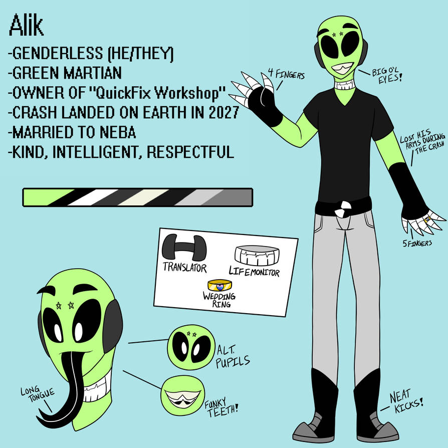 Alik Reference Sheet by LucioDoodles on DeviantArt