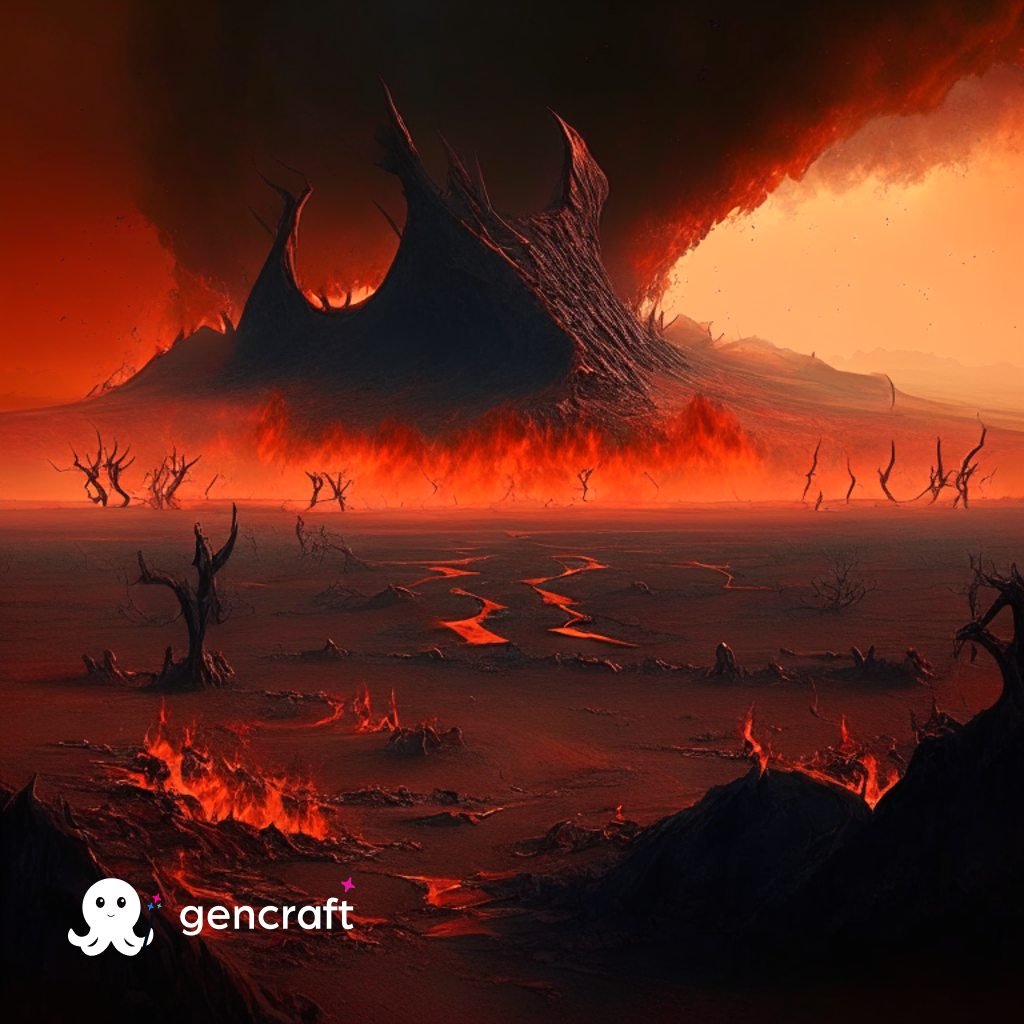 AI - Avernus landscape by santer224 on DeviantArt