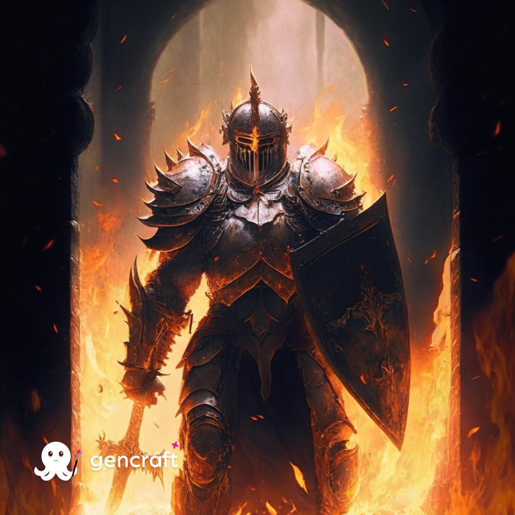 AI - Hellrider paladin by santer224 on DeviantArt