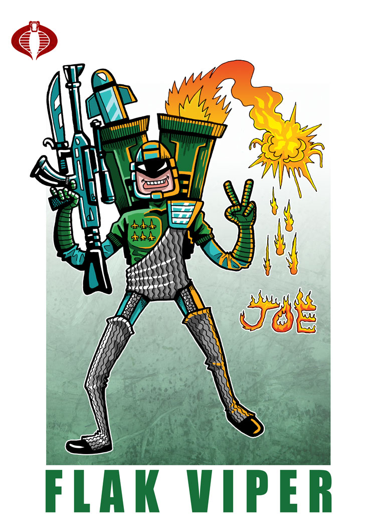 G. I. Joe Fan Art: Flak Viper