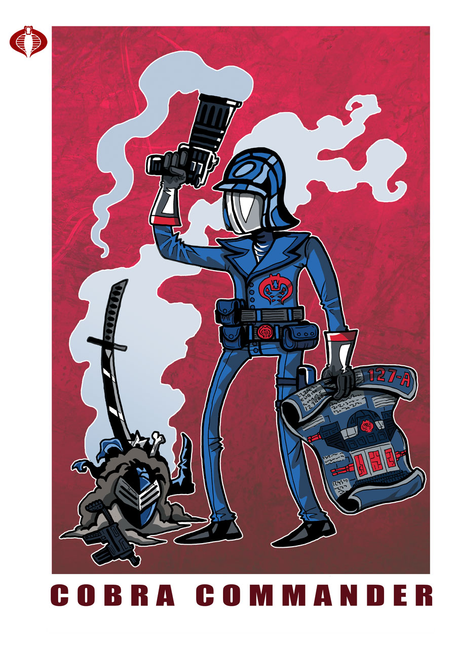 G. I. Joe Fan Art: Cobra Commander Classic by ehudsbloodysword