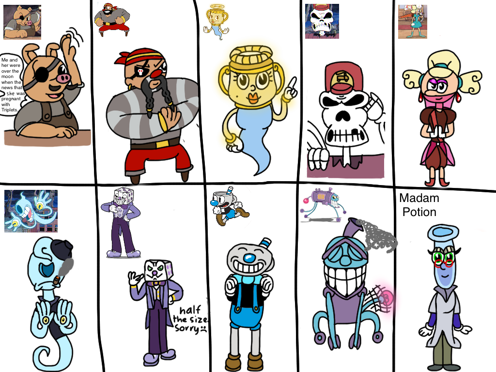 Skully Tries Cuphead by PrinceStickFigure on DeviantArt