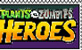 Plants vs Zombies Heroes Stamp