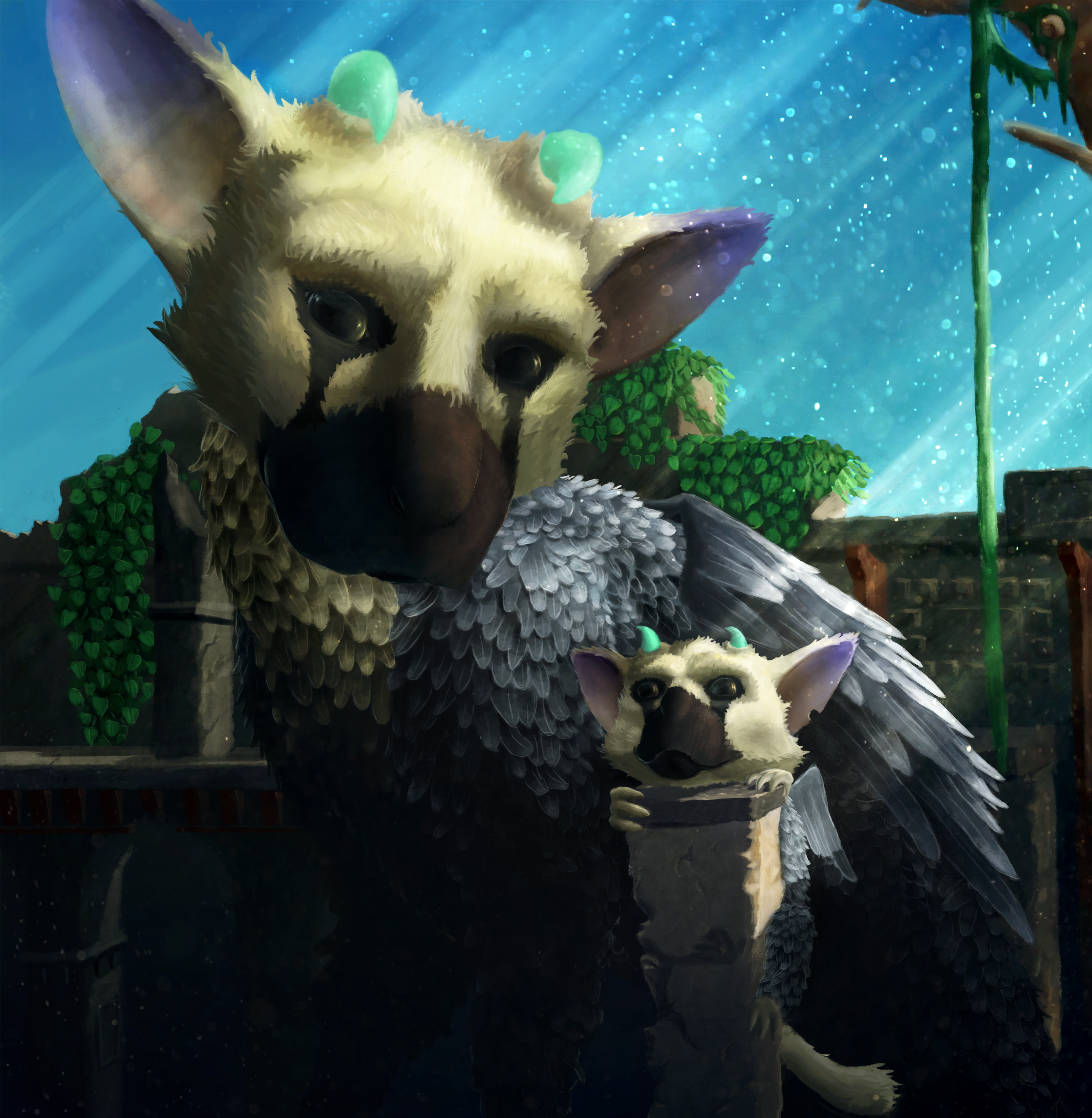 The Last Guardian A Trico Baby By Istrandar On Deviantart The Last Guardian A Trico Baby By Istrandar On Deviantart