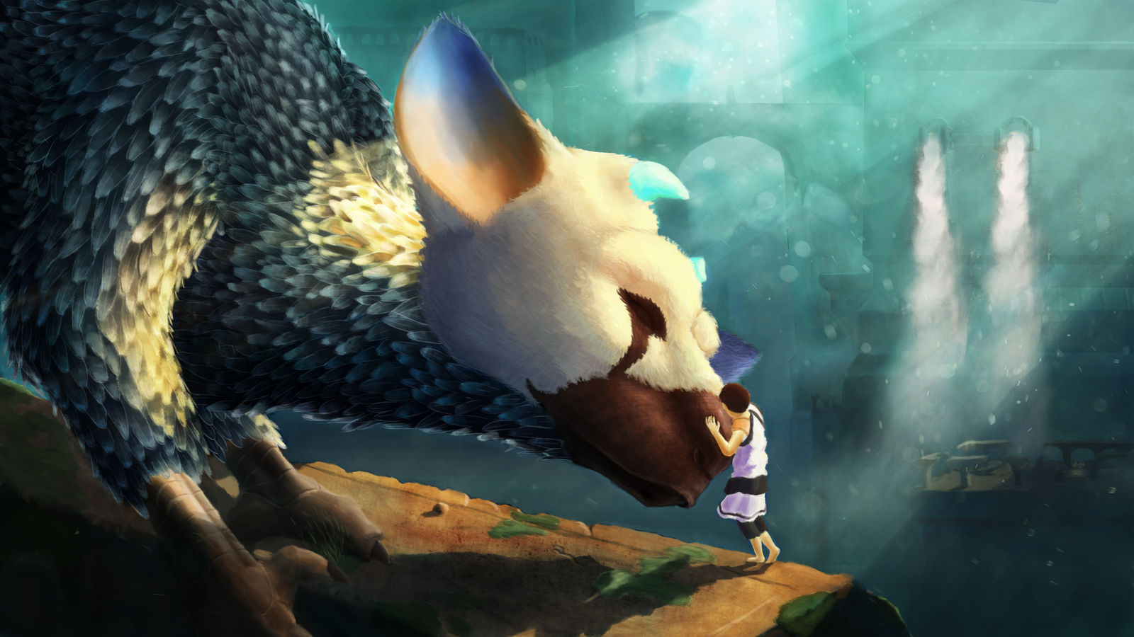 The last guardian : Petting Trico