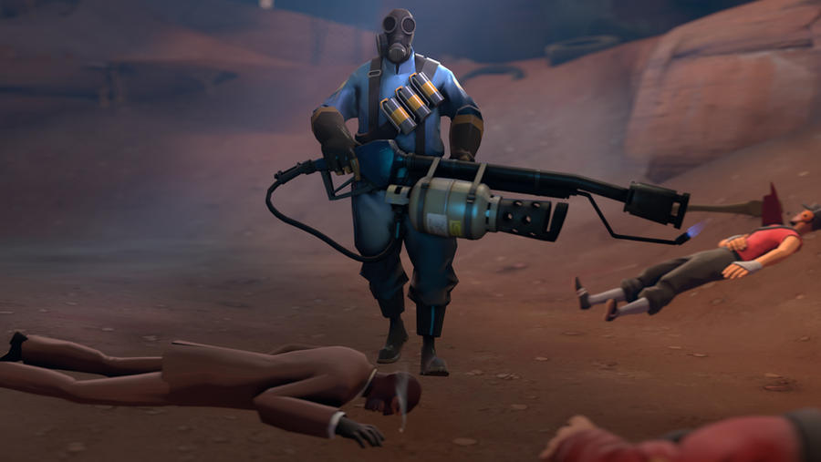 Blue Muscle Pyro Meet The Team - Pyro (Blu) by Moogly96 on DeviantArt