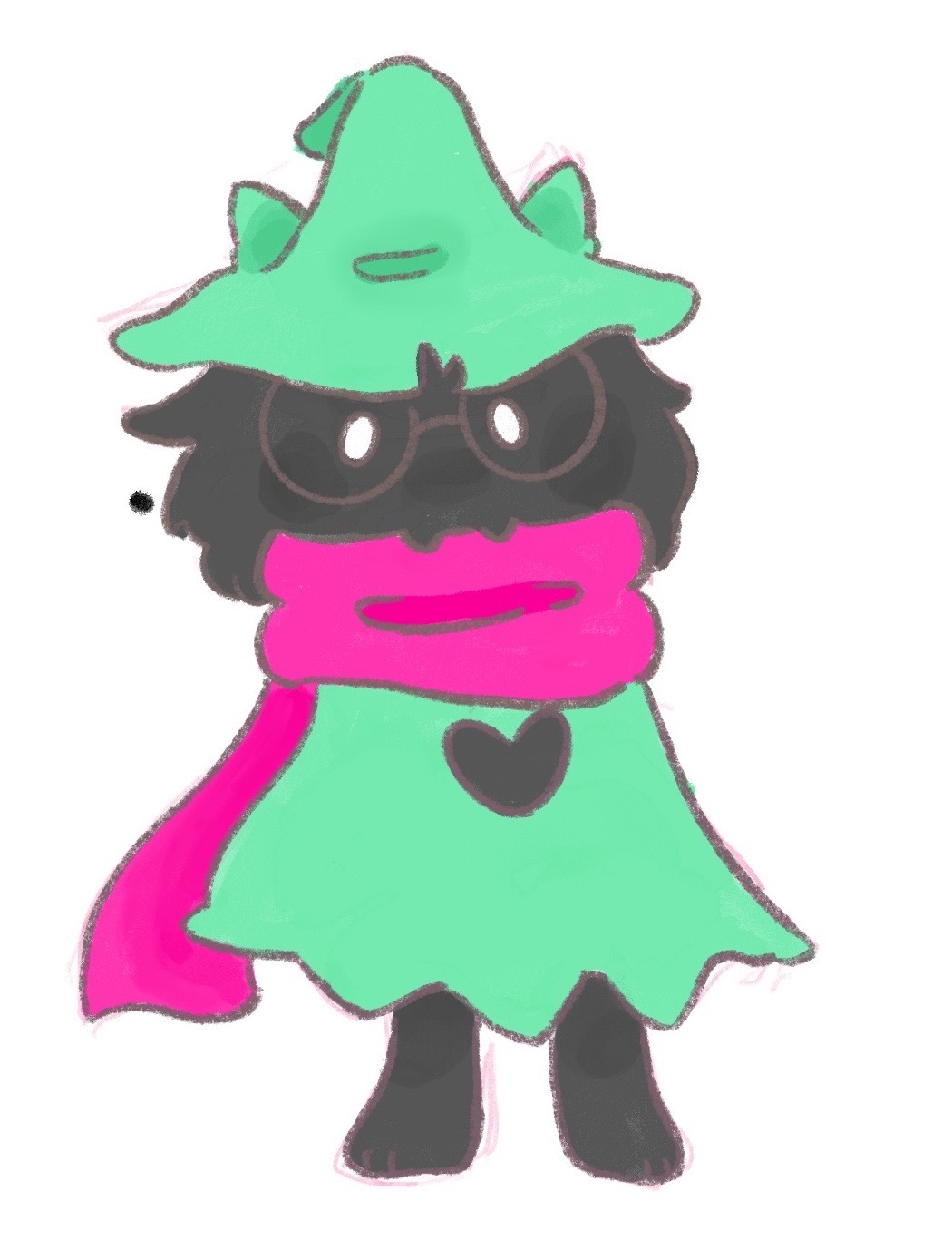 Ralsei Doodle by puppipy on DeviantArt