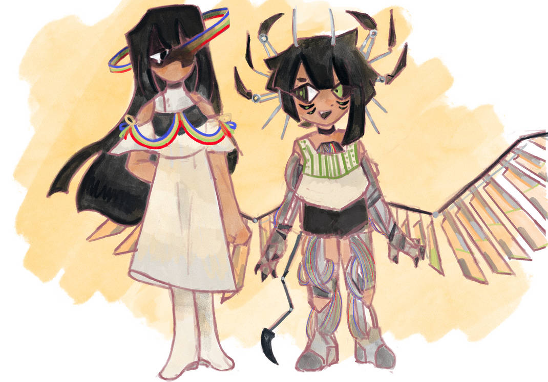 Mariyam and Tamari by puppipy on DeviantArt