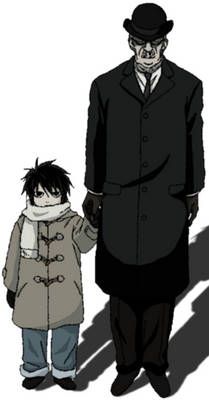 Small L and Watari Death Note