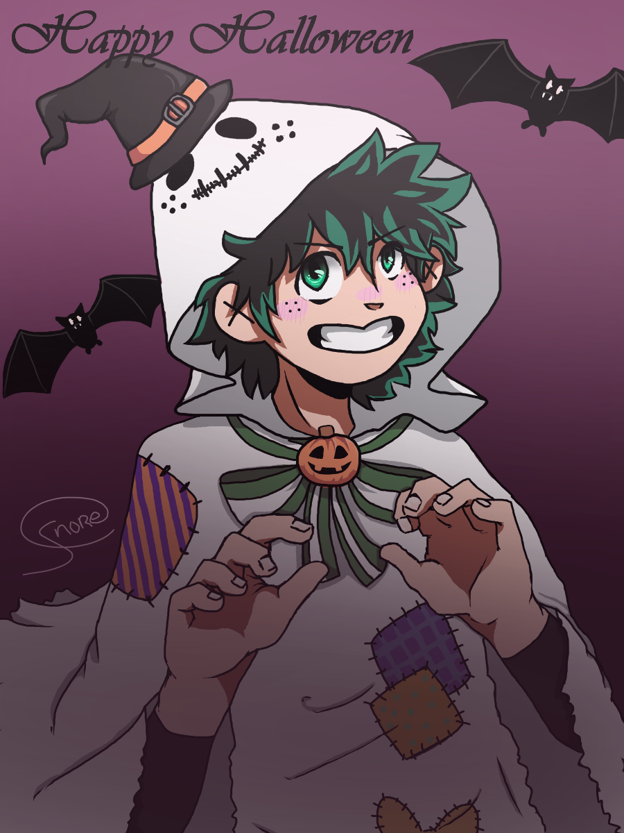 Izuku Midoriya Happy Halloween by Snoreax on DeviantArt