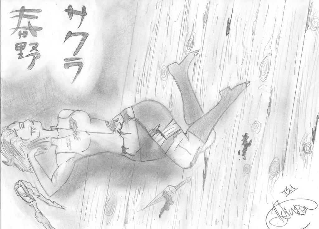 The death of Sakura Haruno by sonoarisaka on DeviantArt