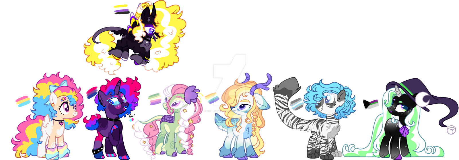 pride ponies - closed