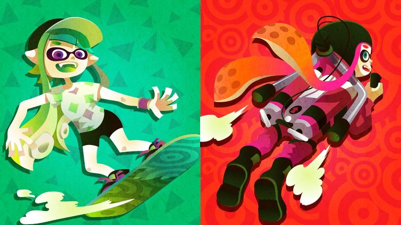 Splatoon: European Splatfest Hoverboard vs Jetpack