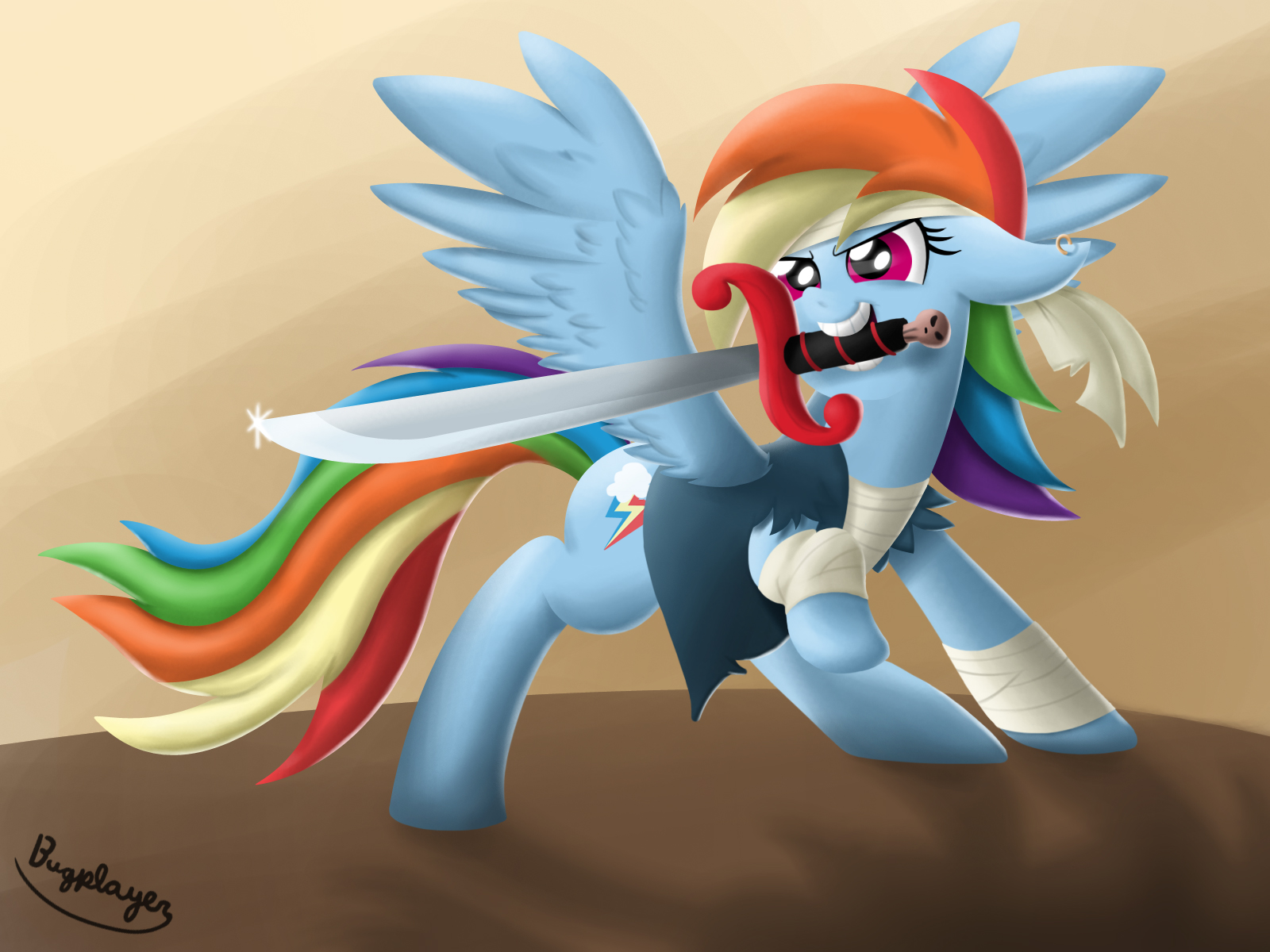 Pirate Rainbow Dash