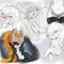 Midna Sketches