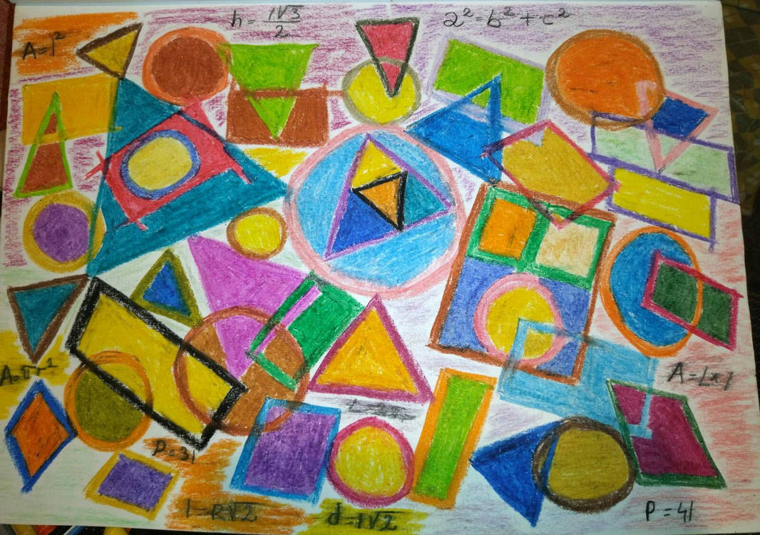 Colors in geometry by daniyelaa on DeviantArt