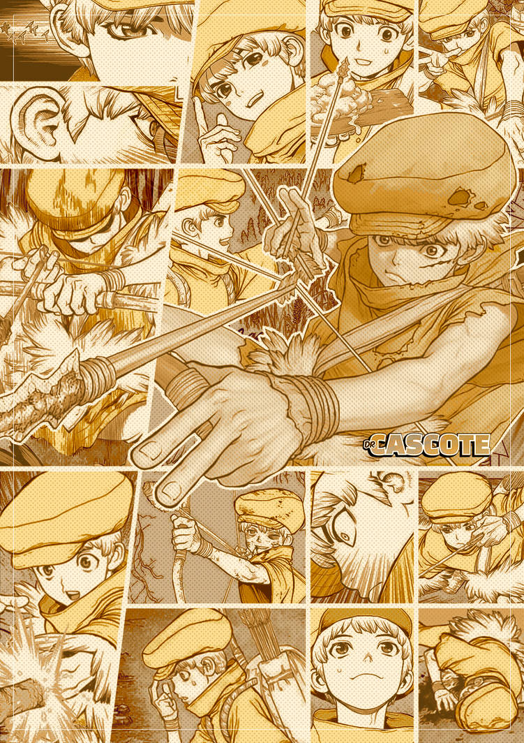Collage - Kohaku (Dr. STONE) by Ballorg on DeviantArt