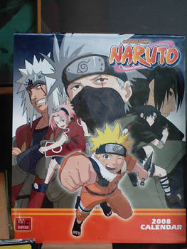 Naruto Calender 2008 cover