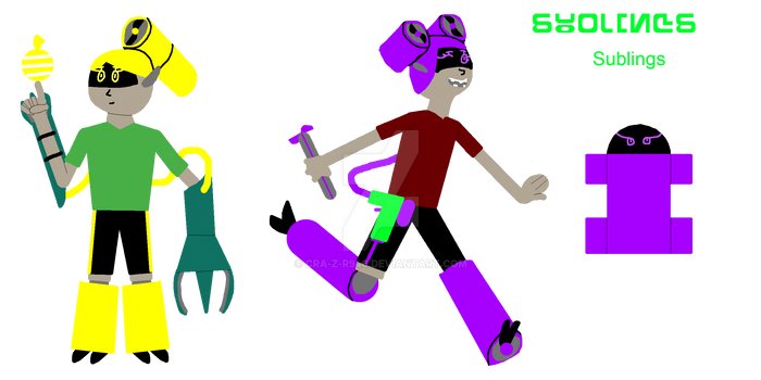 Splatoon fanrace Sublings