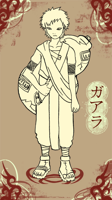 Gaara of the Sand for Podgi