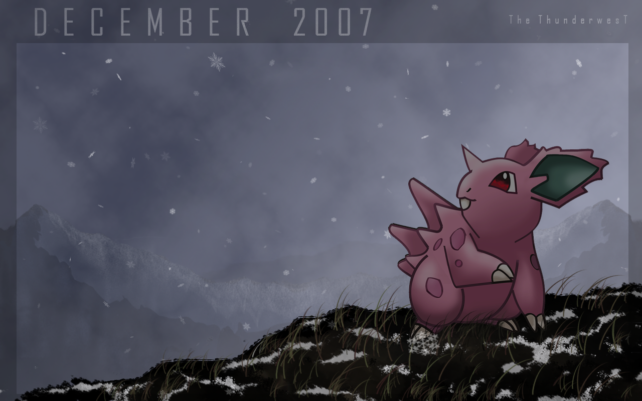 Nidoran, the december pokemon