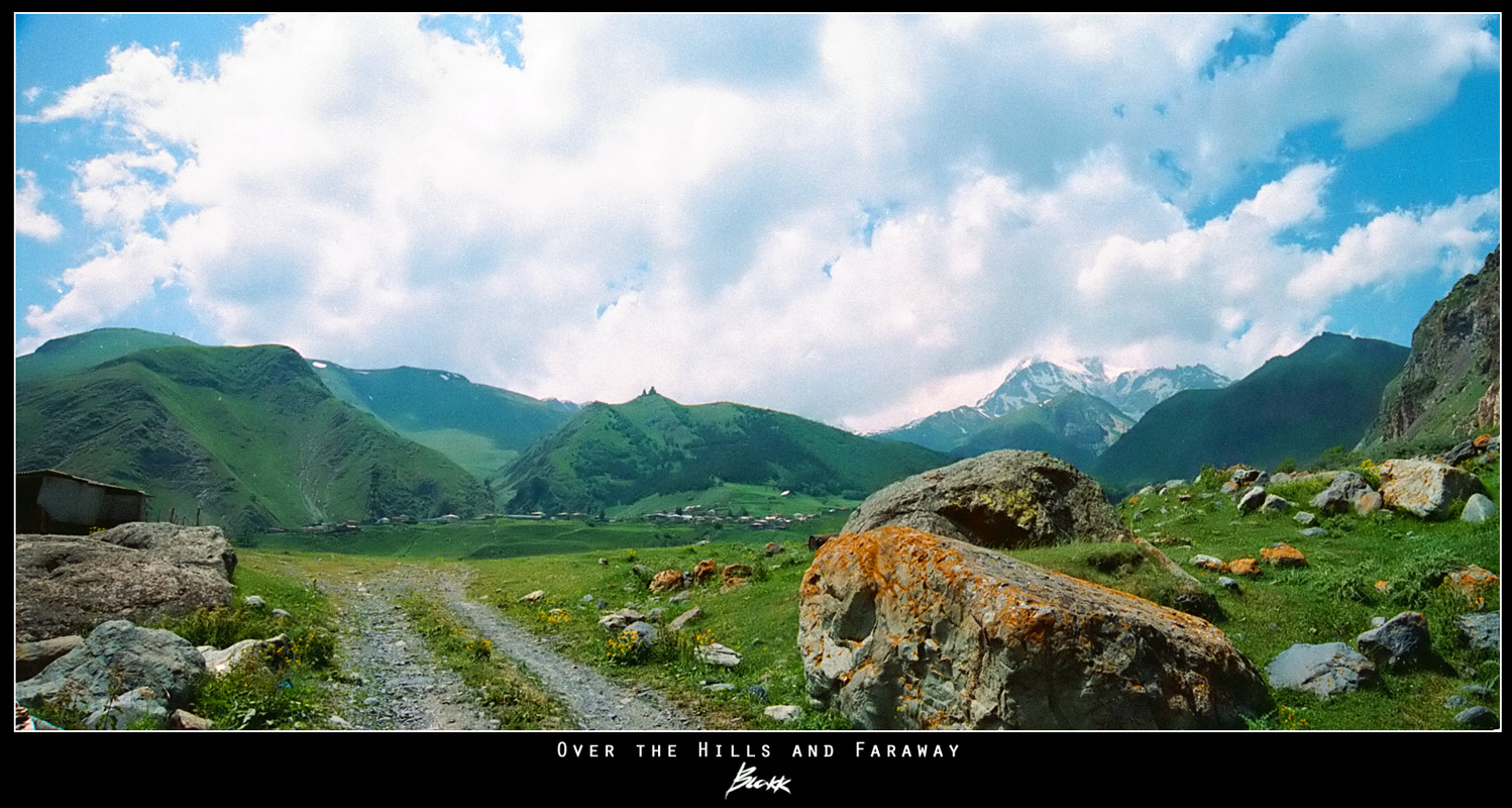 Kazbegi panorama