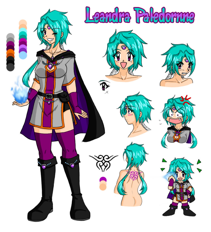 Slayers OC - Leandra Paledornne